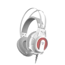 FANTECH HG17s Visage II Space Edition Gaming Headset with Surround Sound USB LED Light Stereo Headphones with Noise Canceling Mic for Laptop/PC Game