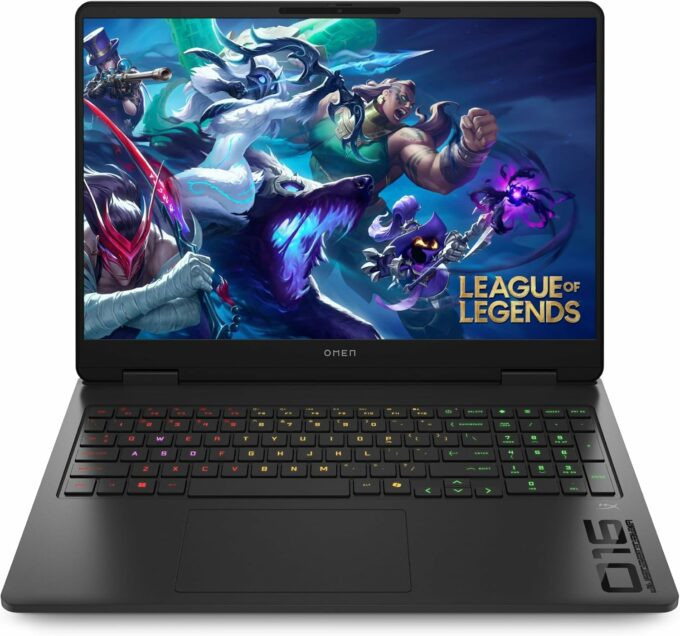 HP OMEN 16Z-AP000 (2025) AMD RYZEN 9 8940HX , 16.1INC FHD+ IPS 144HZ , 512GB NVME , NIVIDIA RTX5060 8GB DDR7 , 16GB DDR5