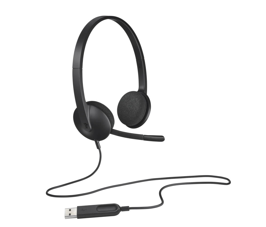 Logitech H340 USB Headset - Black product thumbnail 3