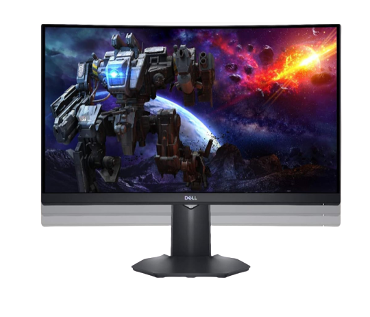 Dell S2422HG 23.6" 1920 x 1080 (FHD) VA 165Hz 1ms HDMI 2.0 \ DP 1.2, Curved Gaming Monitor With AMD FreeSync Premium