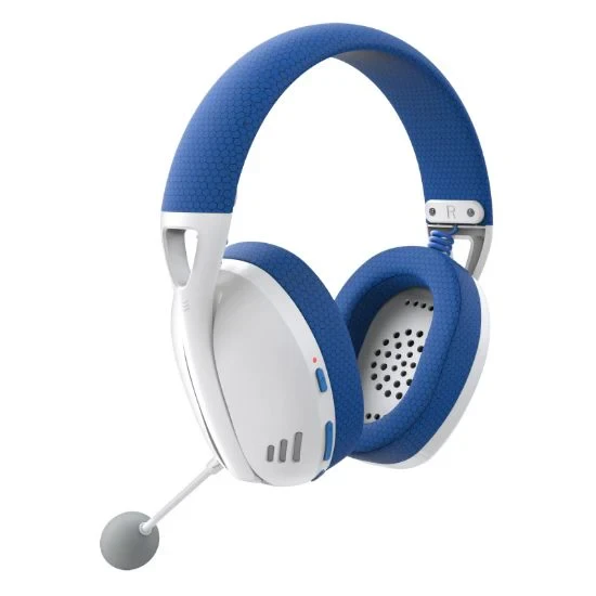 REDRAGON IRE PRO H848B ULTRA-LIGHT WIRELESS GAMING HEADSET ,3 Modes-Bluetooth 5.0 & 2.4GHz & Type-C ,7.1 Surround Sound, 40MM Drivers ,Compatible with PC/Mac/PS4/Switch/Phone