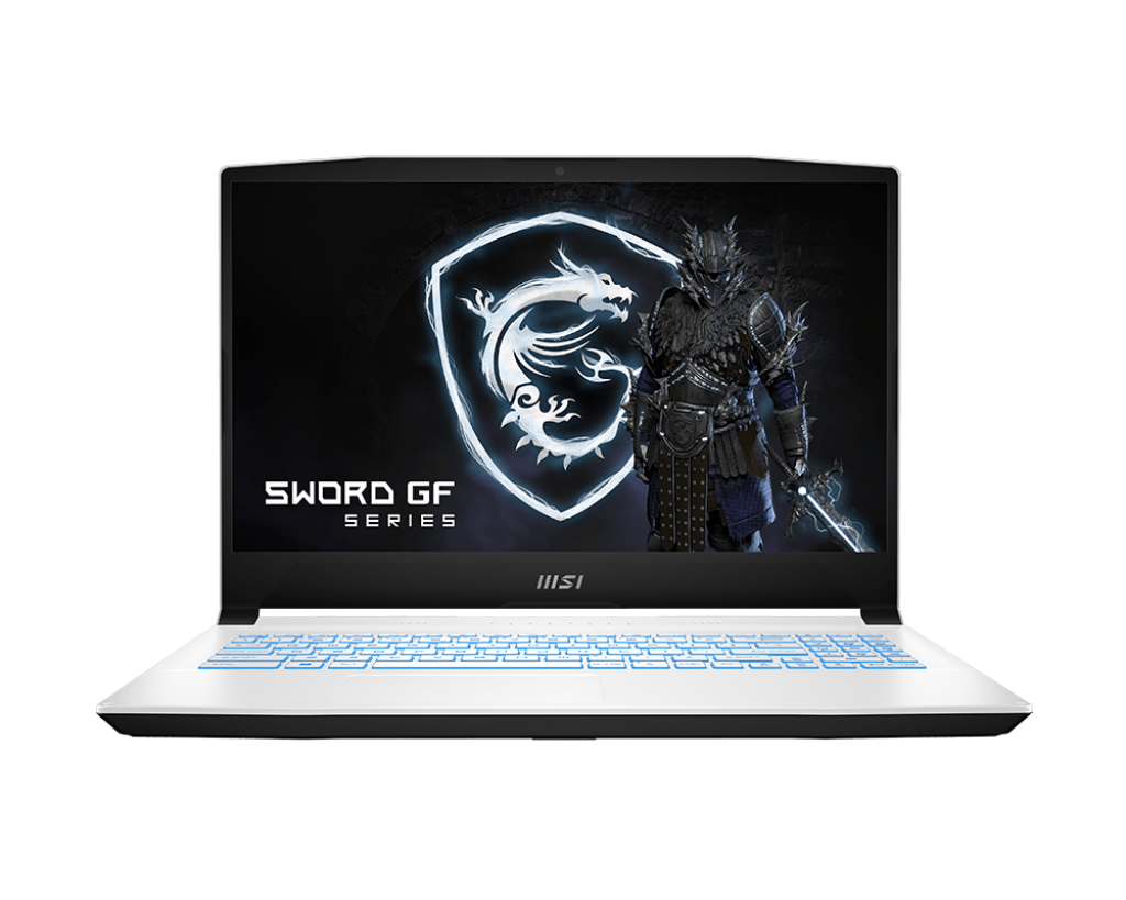 MSI Sword 15 A12UE Intel® 12Th Gen Core™ I7-12650H, 16GB DDR4, 1TB NVMe® SSD, Nvidia® Geforce™ RTX 3060 6 GB GDDR6, 15.6 IPS 1920 x 1080 (FHD) 144Hz, Windows 11 Home - White