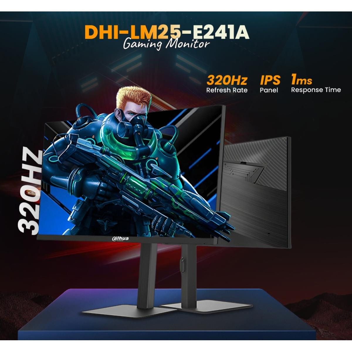 DAHUA DHI-LM25-E241A 25” IPS Full HD up to 320Hz 1ms Ultra
