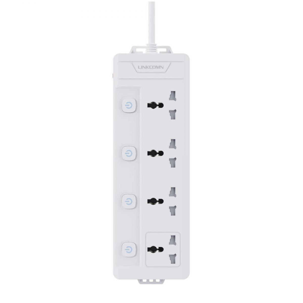 Linkcomn Power Strip 4xSockets 1.6M-Power Cord -PS421