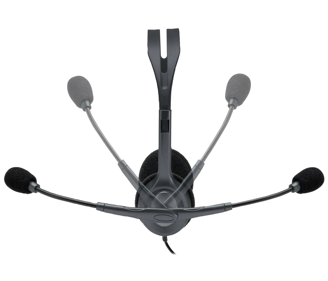 Logitech H111 Wired Headset With Mic- Black product thumbnail 2