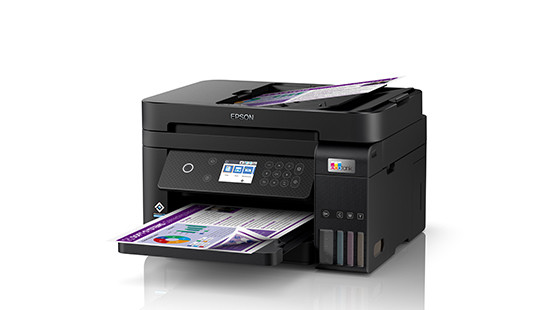 Epson EcoTank L6270 A4 Wi-Fi Duplex All-in-One Ink Tank Printer with ADF (THE PERFECT PRINT PARTNER FOR GROWING BUSINESSES The multifunction Epson EcoTank printers L6270 delivers fast printou product thumbnail 4