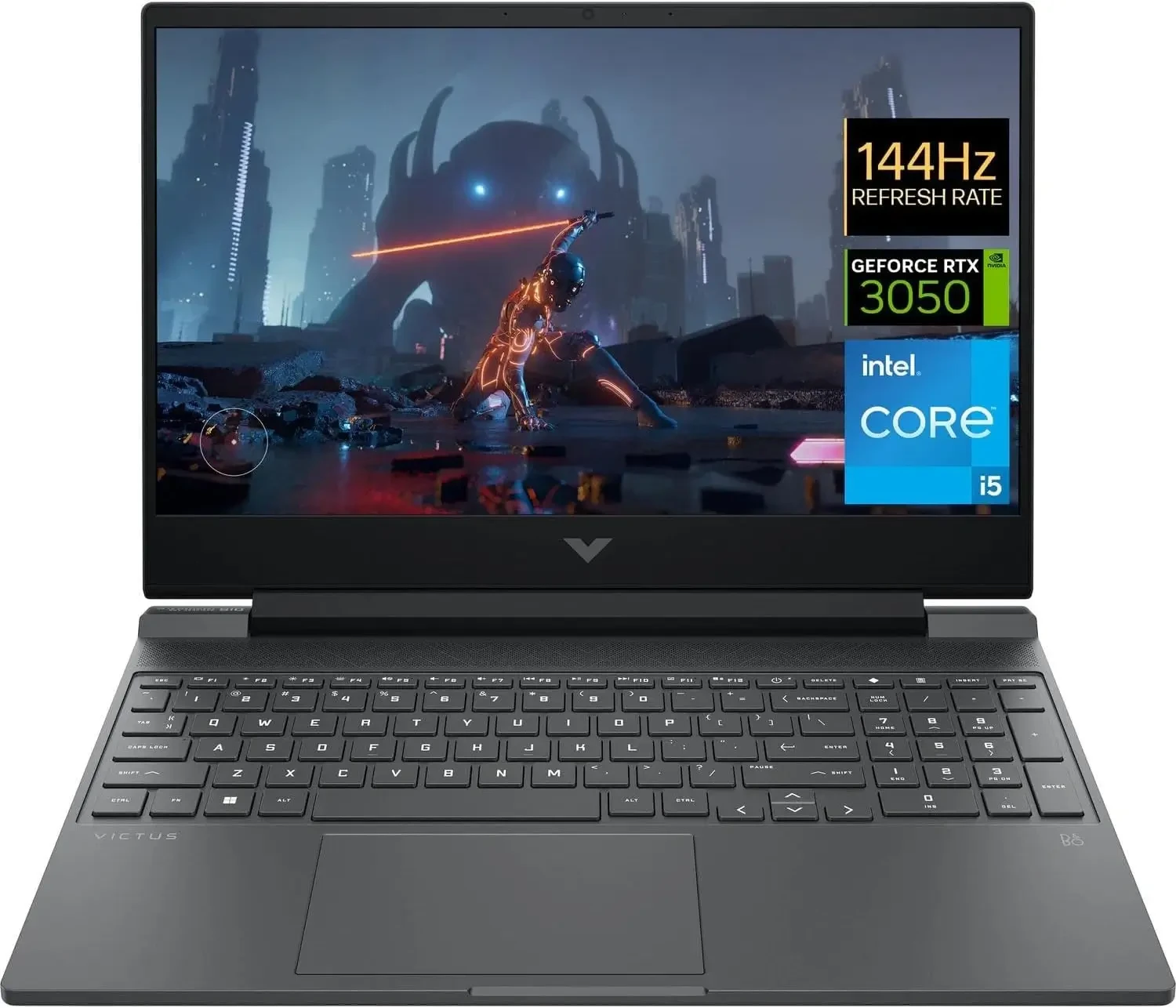 HP VICTUS 15 15-fa1043ne Gaming Laptop - 13th Gen Intel Core i5-13500H - GeForce RTX 3050 6GB - 15.6 FHD IPS 144Hz