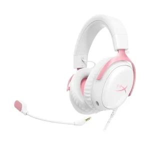 HyperX Cloud III – Wired Gaming Headset (White\Pink) product thumbnail 2
