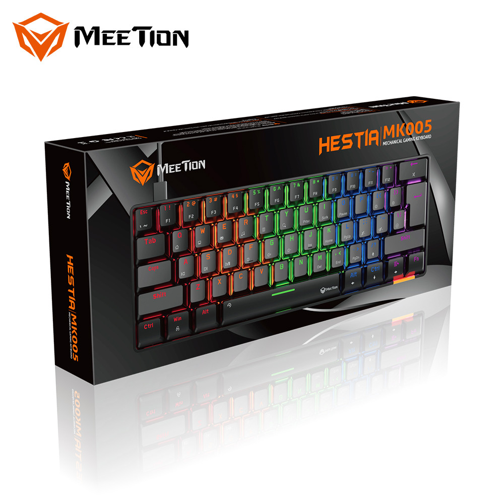Meetion MK005 Hestia RGB 60% Mechanical wired Gaming Keyboard