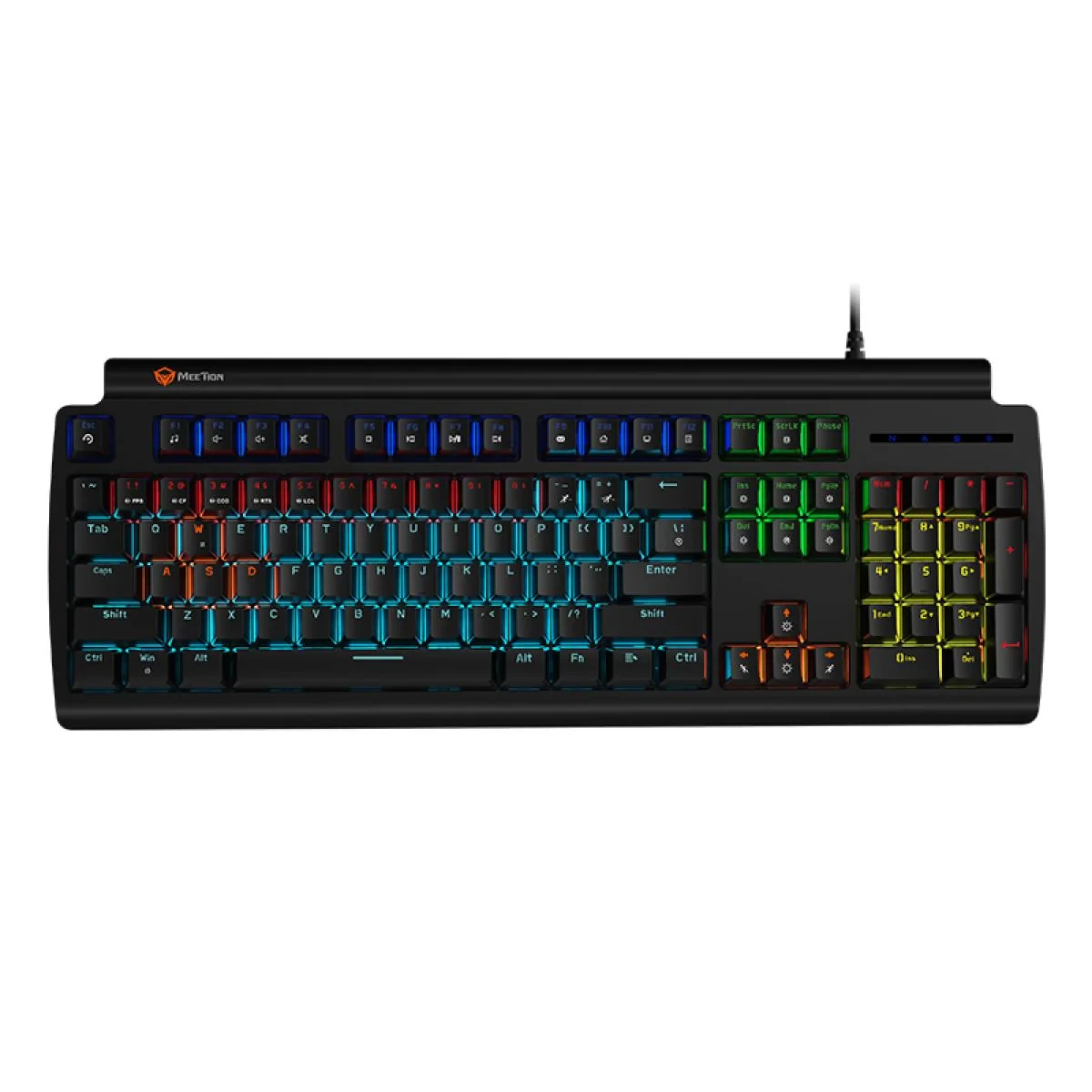 MeeTion MT-MK600MX Blue Switch RGB Mechanical Gaming Keyboard