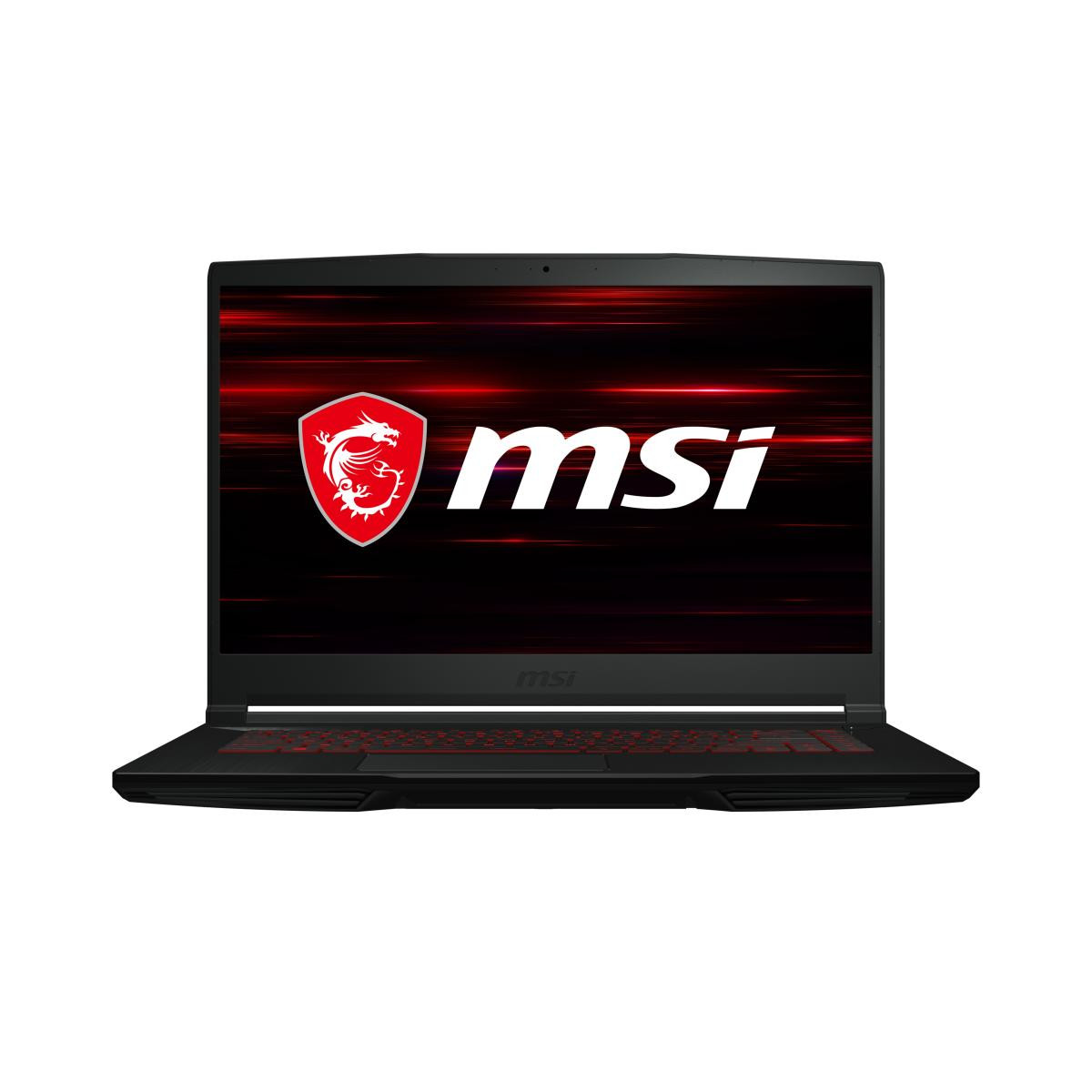 Laptop Gaming MSI GF63 Thin 12uc Core i7-12650H, RTX 3050 4GB, 16GB DDR4 / 512GB SSD, 15.6" FHD 144Hz - Black