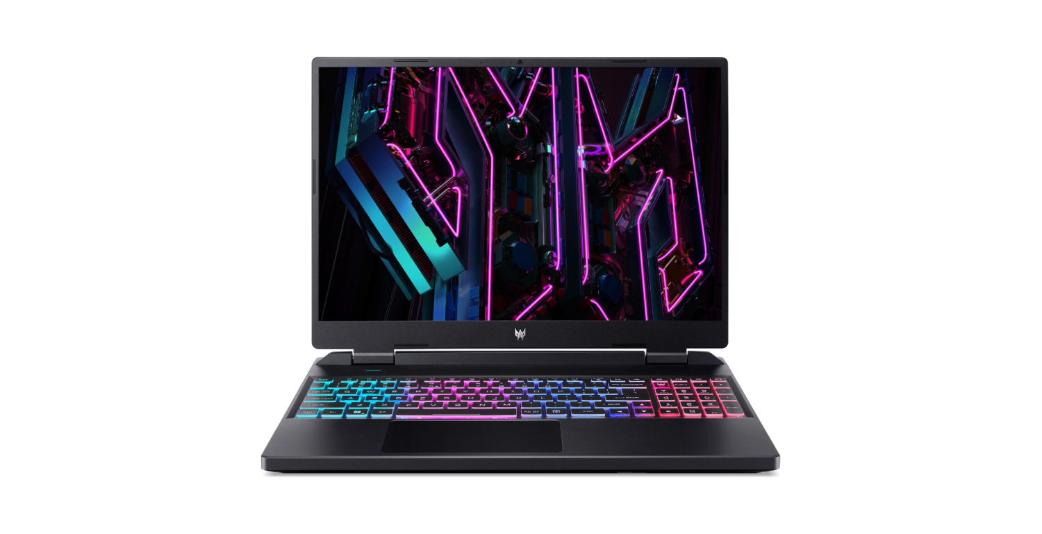 Acer Predator Neo 16 PHN16 Intel® 13Th Gen Core™ I7-13700HX, 16GB RAM DDR5, 512GB NVMe® SSD, Nvidia® Geforce™ RTX 4050 6GB GDDR6, 16 IPS 1920 x 1200 (WUXGA) 165Hz 3ms, Windows 11 Pro