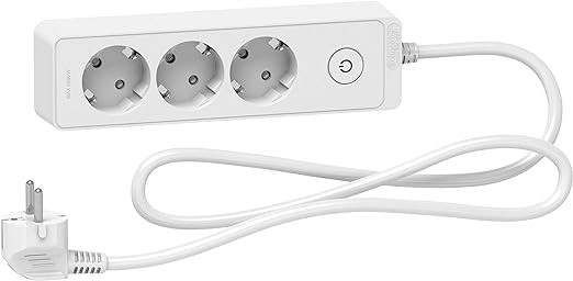 Schneider Electric ST9431W 1.5m 3 Way White Multi Socket