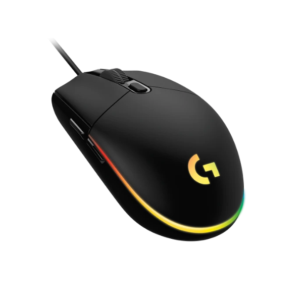 Logitech G102 Light Sync Gaming Wired Mouse with Customizable RGB Lighting, 6 Programmable Buttons, Gaming Grade Sensor, 8 k dpi Tracking,16.8mn Color, Light Weight