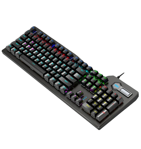 AOC GK420 Wired Mechanical Keyboard 104 Keys LED RGB