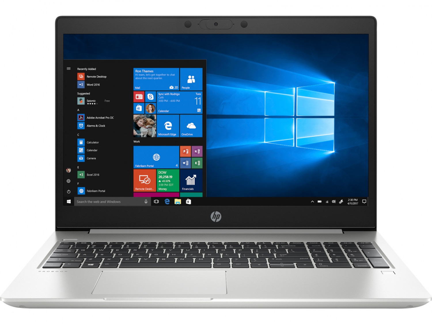 HP Probook 445 G7 AMD® Ryzen™ 5-4500U , 8 GB RAM , 512 GB NVMe® , AMD® Radeon™ Vega 6 Graphics , 14 SVA 1280 x 720 (HD) , Windows 10 Pro - Silver