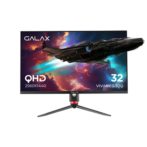 Galax Vivance-32Q 32'' 165HZ 1MS 2K IPS 100% SRGB HDR G-SYNC HDMI V2.1 Gaming Monitor W/Speaker