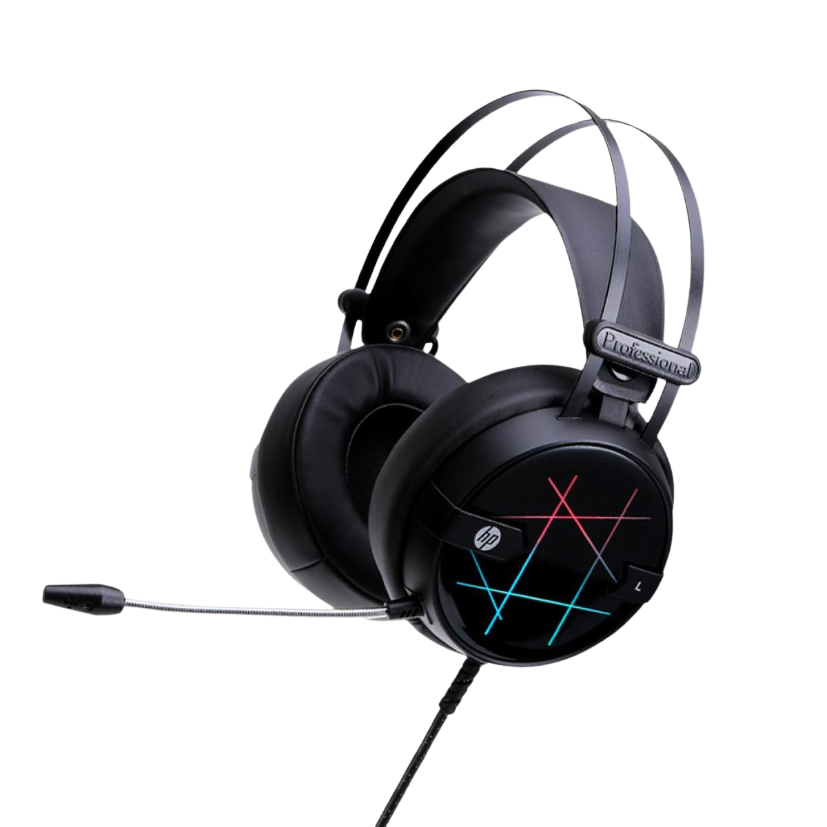 HP H160 Elegant & Professional RGB Gaming Headset Stereo (3.5mm) Sound (PC)