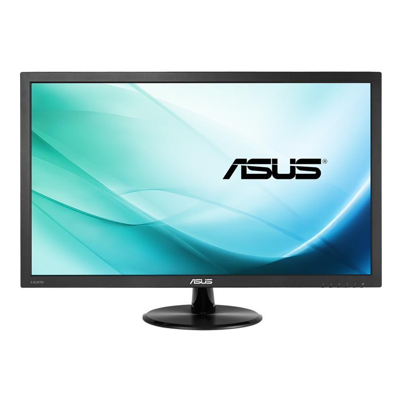 Asus VP228HE 21.5" 1920 x 1080 (FHD) TN 60Hz 1ms HDMI 1.4 / VGA Flat Monitors With 1.5W x 2 Speakers