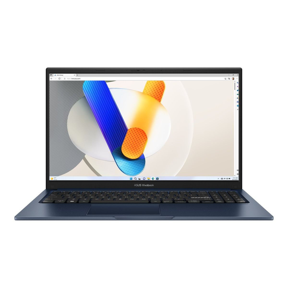 Laptop ASUS Vivobook 15 (X1504VA) | Intel® Core™ i3-1315U Processor , 8GB DDR4 , 512GB M.2 , Quiet Blue | 13th Generation