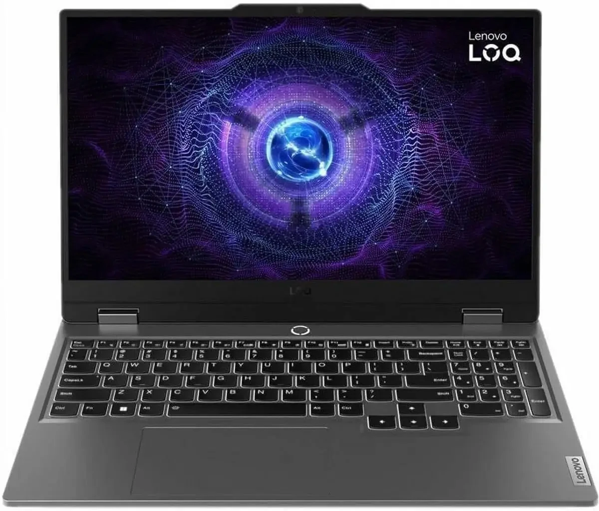 Lenovo LOQ 15IRX9 Intel® 13Th Gen Core™ I7-13650HX, 16GB DDR5 RAM, 512GB NVMe® SSD, Nvidia® Geforce™ RTX 3050 6GB DDR6, 15.6 IPS 1920 x 1080 (FHD) 144Hz, Windows 11 ORGINAL - Grey