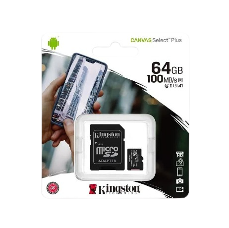 Kingston Canvas Select Plus Micro SD Card 64GB