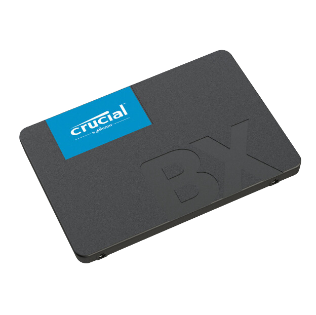 Crucial BX500 480Gb Internal PC SSD Solid State Drive - SATA III 6 Gb/s, 2.5"/7mm, Up to 540 MB/s