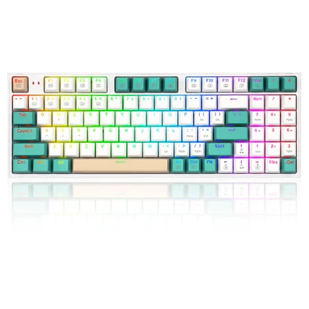 REDRAGON KITAVA K636WGC-RGB V2 WIRED MECHANICAL GAMING KEYBOARD , RED SWITCH