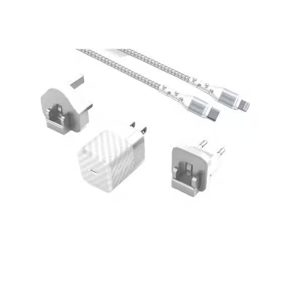 Energizer Ultimate 20W USB-C to Lightning Wall Charger - White