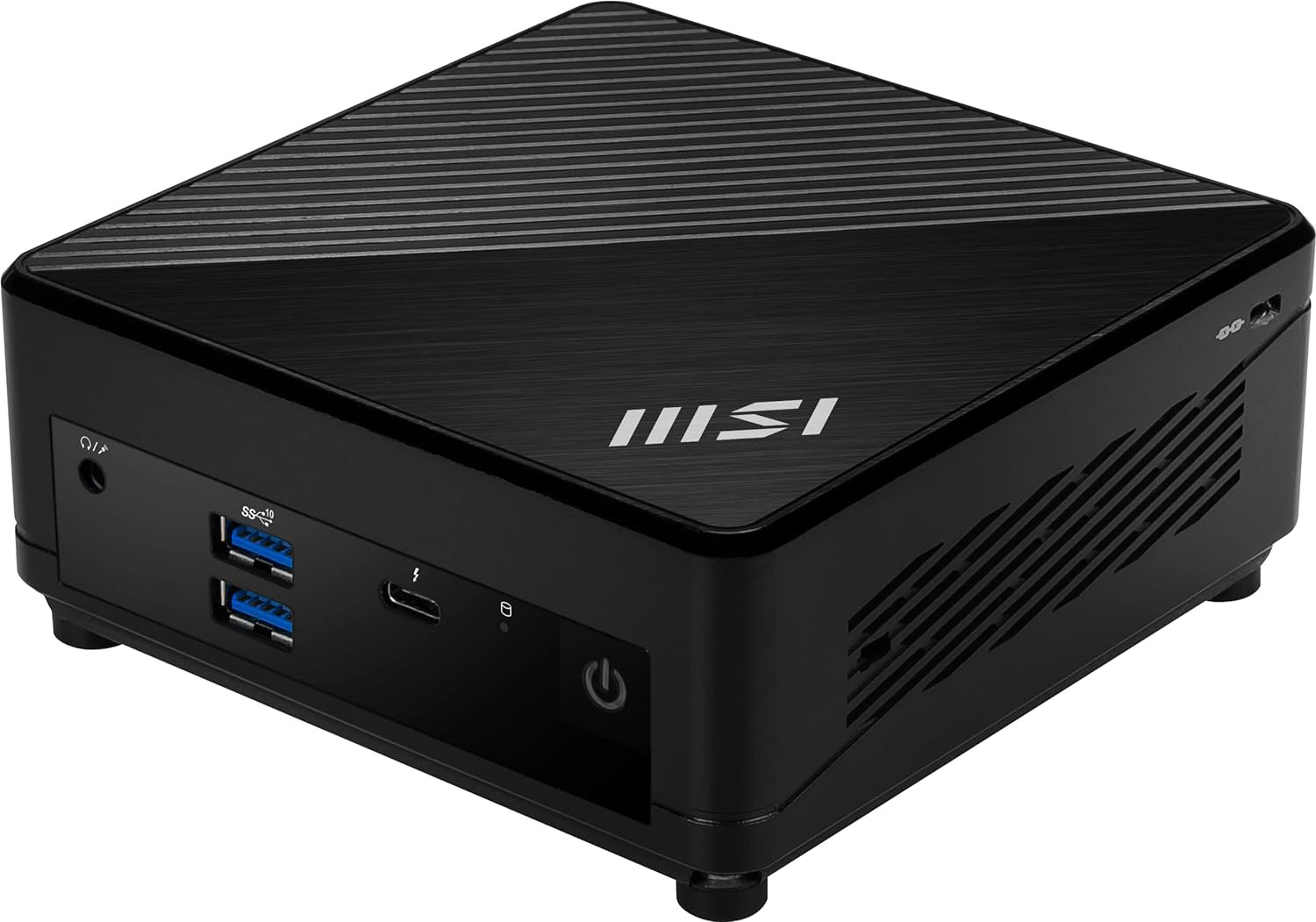 MSI Cubi 5 Mini PC: Intel Core i7-1255U, 8GB DDR4 (1x8GB) 3200MHz, 500GB SSD, WiFi 6E, BT 5.2, Thunderbolt Type-C, Dual Display, Energy Efficient, Black, Windows 11 Pro, B71255UXX